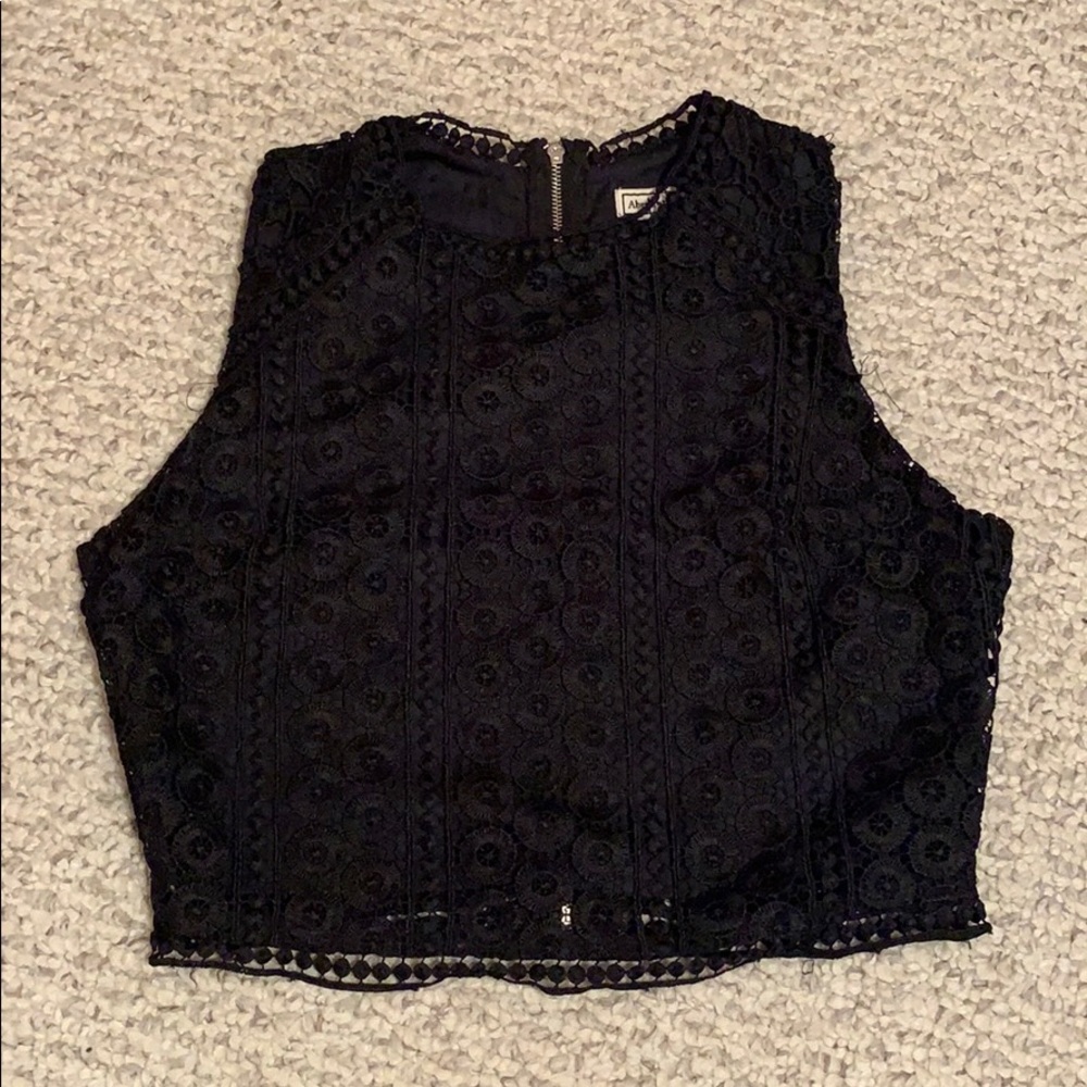 Abercrombie lace crop top